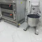 معدات مخبز كاملة للبيع   ثلاجات وأفران وأدوات متنوعة