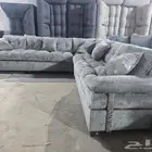 كنب جديد جاهز حرف ال و7نفر شامل التوصيل