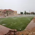 منسق حدائق جده ومكه زراعه النجيله الطبيعي شبكات الري