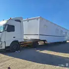 تريلات سطحه للنقل