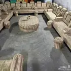 كنب نضيف سته في عشره للبيع للتواصل ( )