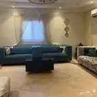 طقم كنب استخدام نظيف جدا مع كامل الملحقات
