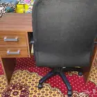 مكتب 2 درج مع كرسي عجلات