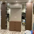 شيبرد دواليب  رفوف مرايات بديل الرخام بديل خشب  نعلات فايبر