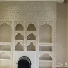 سقف جريد مشب كمار اجار مدخنه شوايه مندي