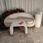 كوشات ملكه بلون العودي
