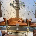 طقم كنب للمجلس مع 2 فوتيه مريح متوفر بسعر تجاري