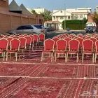 تأجير لوازم الأفراح ومناسبات وتجهيز مراسم العزاء