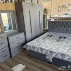 غرفة نوم كاملة متوفرة جديدة تمام ا بأفضل جودة بجميع الألوان