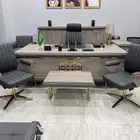طقم مكتب فخم مدير كراسي كنب كاونتر استقبال
