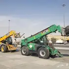 رافعات تلسكوبيه تلي هندر بوم لودر jcb للايجار