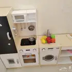 مطبخ خشبي لعبي للأطفال
