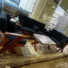 جلسات خشب خارجيه تفصيل وجاهزه حسب الطلب السعر1250