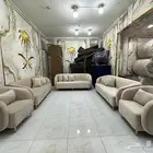 طقم كنب 11شخص جديد عليه عرض