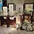 طاولات شبكه بلون البني (سنديان)