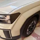 هيونداي سانتافي 2024 أبيض لؤلؤي ممشى قليل الرياض