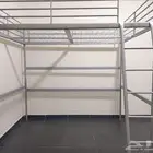 Ikea loft bed frame with new mattress