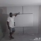 معلم ديكورات شبورد بديل رخام جبس بورد بديل خشب