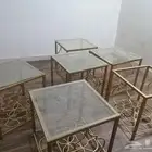 6 طاولات حديد للبيع