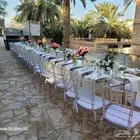 تاجير وتنسيق كراسي وطاولات ومداخل استقبال وكوش