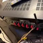 جهاز استقبال صوت فيديو (AV) من طراز Onkyo TX-NR828.