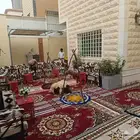تأجير جلسات شعبيه وكراسي وطاولات ومكيفات