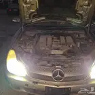 مرسيدس CLS تشليح قطع غيار عليها محركات 8 سرندل سوبر م