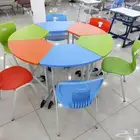 طاولات وكراسي مدرسيه