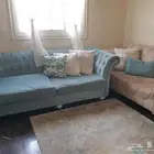 كنب 4 قطع 2 كبير 2 وسط نظيف ب200