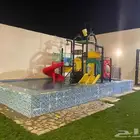 شاليه كنوزالرمال للايجار اليومي شباب وعوايل محسبين والعاب اط