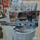 مكائن شاهي صناعة تركي استيل 304 مقاوم لصدا وصفات كهرباء 220