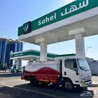 محطة فرج حسن بالعبد الرائده في توفير المشتقات النفطيه