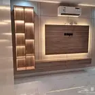 تركيب شيبورد تركيب بديل الرخام تركيب مرايات تفصيل رفوف ديكور