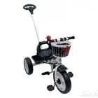 سيكل ثلاث كفرات للاطفال - دراجة مع عصا للاطفال مع جرس مميز