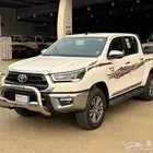 هايلكس 2024سعودي دبل ديزل تماتيك ماشي 66 الف ع الشرط
