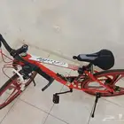 دراجه رياضيه جديده مع اكسسواراته