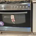 فرن كهربائي واربع عيون غاز