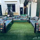 كراسي جلسة خارجيه ومرجيحه