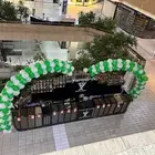 تنسيق قوس بالون احتفالات اليوم الوطني السعودي