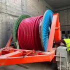 للبيع حاملة كابلات ومكينة سحب الكيبل Pulling Machine