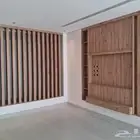 تفصيل دواليب وخزائن وفواصل خشب ديكور حسب الطلب