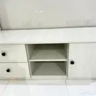 دواليب شبه جديده اربع رفوف وتعليقه