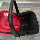سرير أطفال كارسيت و عربة أطفال