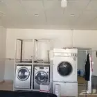 مغسلة ملابس أمريكي مع نشافات للبيع بسعر 30الف