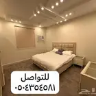 غرفتين ومطبخ وحمام قريب العالية مول  خلف بوليفارد قباء