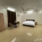 غرفتين وحمام موثثه للايجار الشهري