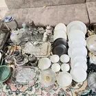 اغراض مطبخ و سرير أطفال و دفاية للبيع