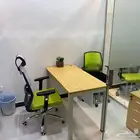 مكاتب تجمع بين الاحترافية  الراحة  والإبداع في مكان واحد