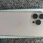 جوال أيفون 16 265 الجهاز نظيف في كسر في الشاشة الخلفية