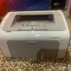 طابعة ليزر HP احادية اللون اسود HP1102 وHP1102W شبه جديدة